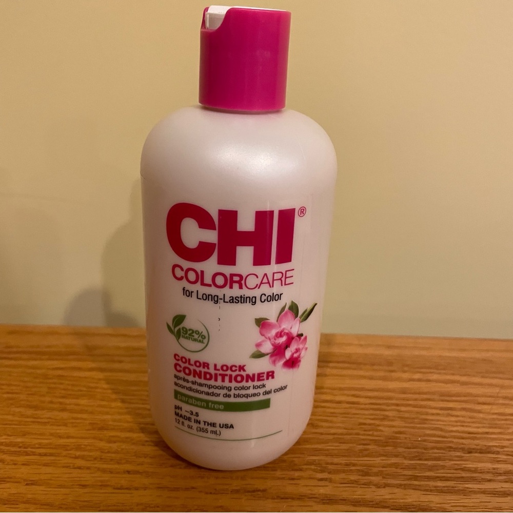 Chi Color Care Color Lock Conditioner 12 fl oz for Long-Lasting Color NEW